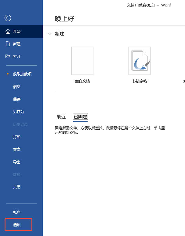 选项